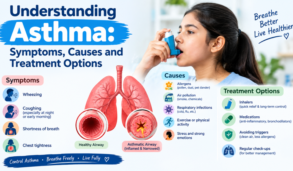 Understanding Asthma: Symptoms, Causes and Treatment Options
